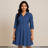 Denim Patch Work Fabric - F5006